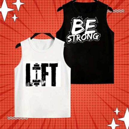 MENS SLEEVELESS T SHIRT 2 PCS COMBO