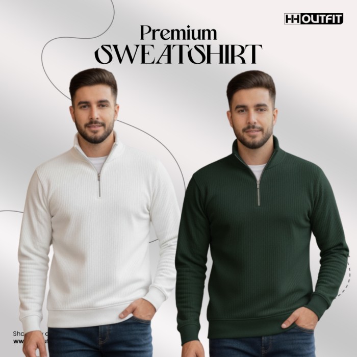 3 (4) SWEATSHIRT 2 PCS COMBO BEST DEAL - Image 1