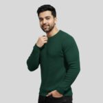 Premium Round Neck Sweatshirt Green