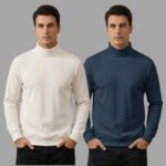 PREMIUM HIGH NECK SWEATSHIRT 2 PCS COMBO
