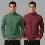 PREMIUM HIGH NECK SWEATSHIRT 2 PCS COMBO